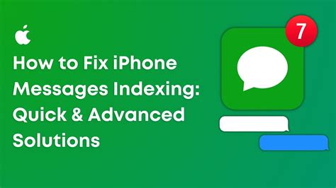 iphone messages indexing